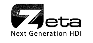 ZETA NEXT GENERATION HDI logo