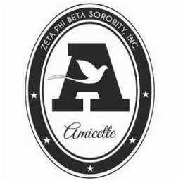ZETA PHI BETA SORORITY, INC. A AMICETTE logo