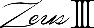 ZEUS III logo