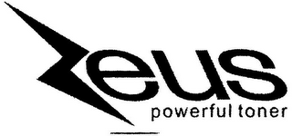 ZEUS POWERFUL TONER logo