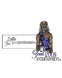 ZEUS, ZYOOS, AND (ZOOS) ENTERTAINMENT LLC logo
