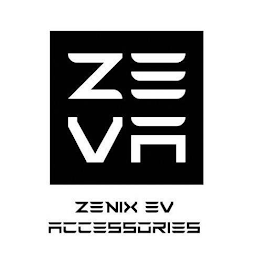 ZEVA ZENIX EV ACCESSORIES logo