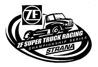 ZF SUPER TRUCK RACING logo