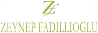 ZF ZEYNEP FADILLIOGLU logo