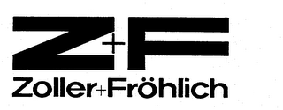 Z+F ZOLLER+FROHLICH logo