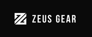 ZG ZEUS GEAR logo