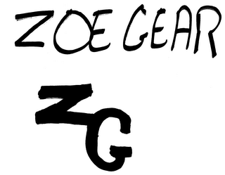 ZG ZOE GEAR logo