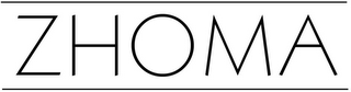 ZHOMA logo
