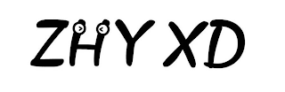 ZHY XD logo