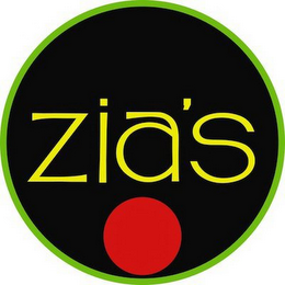 ZIA'S logo