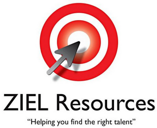 ZIEL RESOURCES "HELPING YOU FIND THE RIGHT TALENT" logo