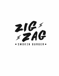 ZIG ZAG SMOKIN BURGER logo