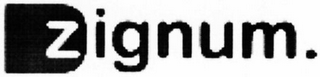 ZIGNUM. logo