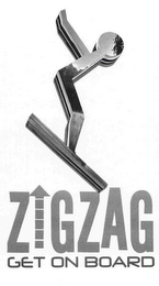 ZIGZAG GET ON BOARD logo