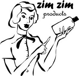 ZIM ZIM PRODUCTS logo