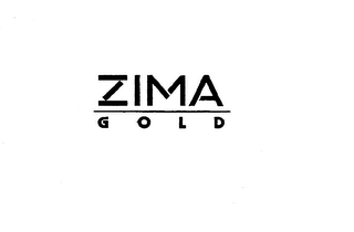 ZIMA GOLD logo