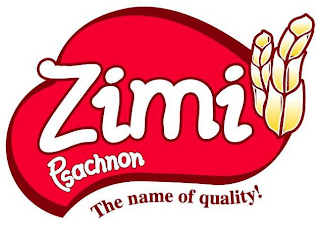 ZIMI PSACHNON THE NAME OF QUALITY! logo