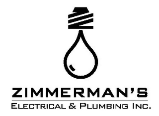 ZIMMERMAN'S ELECTRICAL & PLUMBING INC. logo