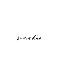 ZINA KAO logo