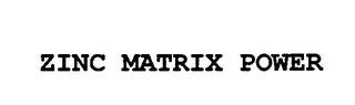 ZINC MATRIX POWER logo