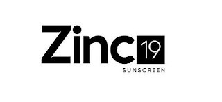 ZINC19 SUNSCREEN logo