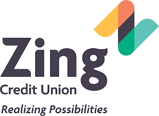 ZING CREDIT UNION REALIZING POSSIBILITIES Z logo