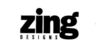 ZING DESIGNS logo