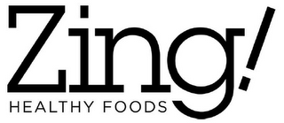 ZING! HEALTHY FOODS logo