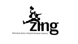 ZING THE BUSINESS PRESENTATIONS PEOPLE logo