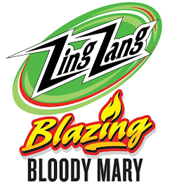 ZING ZANG BLAZING BLOODY MARY logo
