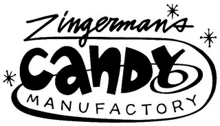 ZINGERMANS CANDY MANUFACTORY logo