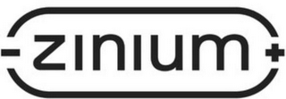 - ZINIUM + logo
