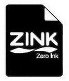 ZINK ZERO INK logo