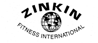 ZINKIN FITNESS INTERNATIONAL logo