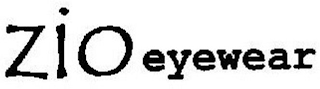 ZIO EYEWEAR logo