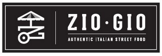 ZIO · GIO AUTHENTIC ITALIAN STREET FOOD logo