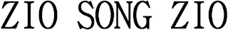 ZIO SONG ZIO logo