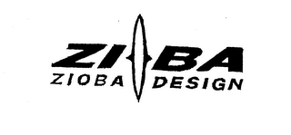 ZIOBA ZIOBA DESIGN logo