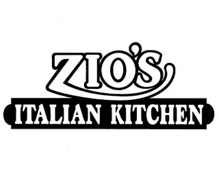 ZIO'S ITALIAN KITCHEN logo