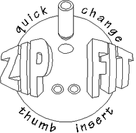 ZIP FIT QUICK CHANGE THUMB INSERT logo
