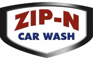 ZIP-N CAR WASH logo