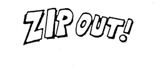 ZIP OUT! logo