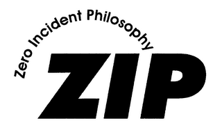 ZIP ZERO INCIDENT PHILOSOPHY logo