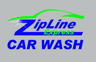 ZIPLINE EXPRESS CAR WASH logo