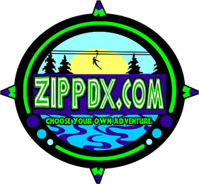 ZIPPDX.COM CHOOSE YOUR OWN ADVENTURE. logo