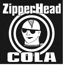 ZIPPERHEAD COLA logo