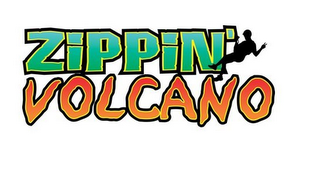 ZIPPIN' VOLCANO logo