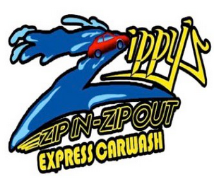ZIPPY'S ZIP IN-ZIP OUT EXPRESS CARWASH logo