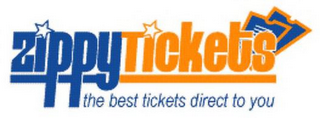 ZIPPYTICKETS THE BEST TICKETS DIRECT TO YOU logo