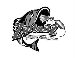 ZIPTAILZ ULTIMATE FISHING SKIRTS logo